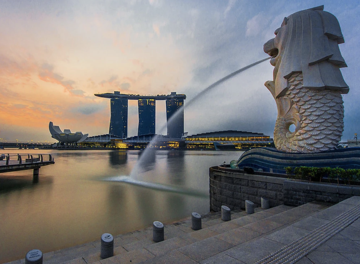 Marina bay sands in Signapore