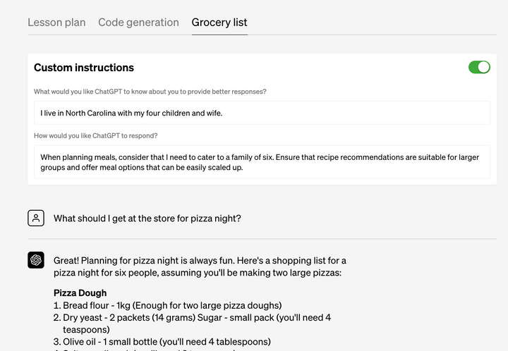 ChatGPT can now remember custom instructions across prompts. Here's how to use it.
